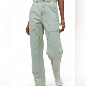BDG Urban Outfitters Light Wash High Rise Carpenter Jeans 24 EUC Y2K